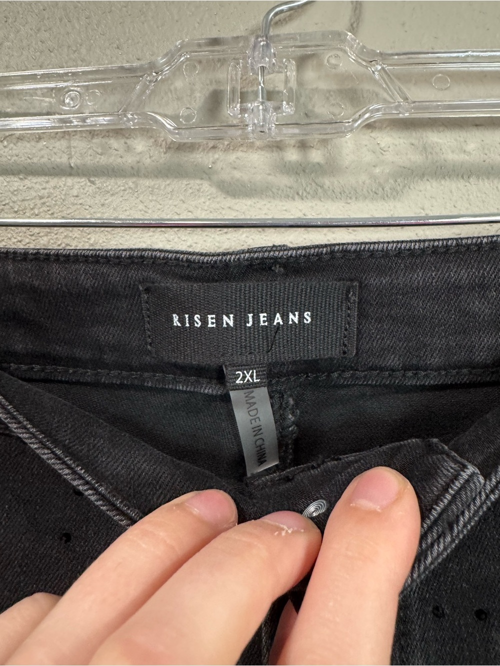 NWT Risen Long Shorts With Rhinestones - Picture 8 of 8